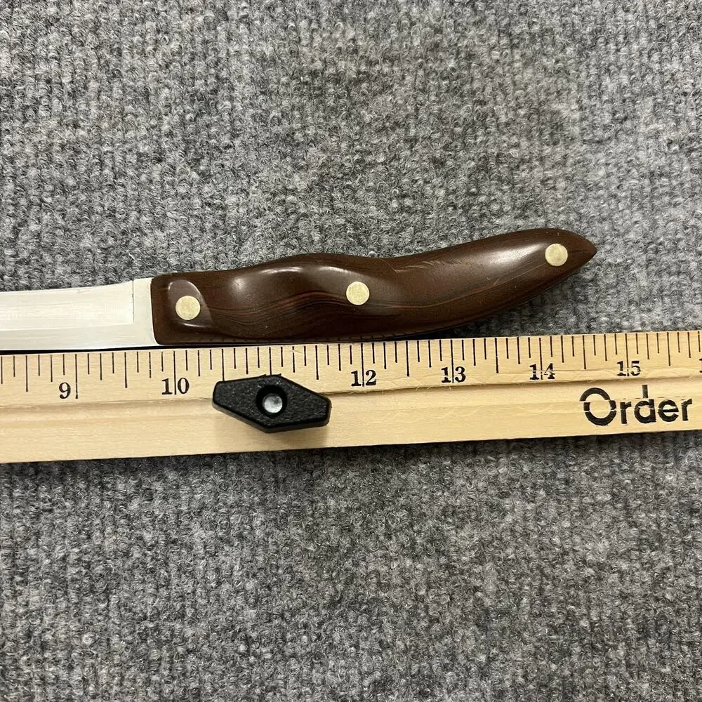 Cutco USA Made Carving Knife 14in Blade Wood Handle Cutlery